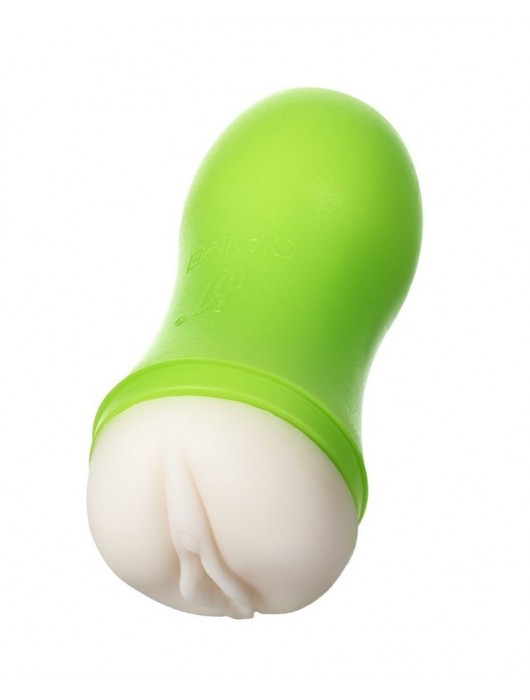 Мастурбатор-вагина A-Toys в зеленой колбе - A-toys - в Калининграде купить с доставкой