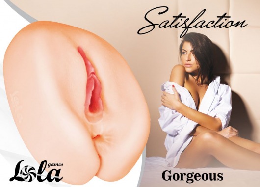 Мастурбатор с 2 тоннелями Satisfaction Gorgeous - Lola Games - в Калининграде купить с доставкой
