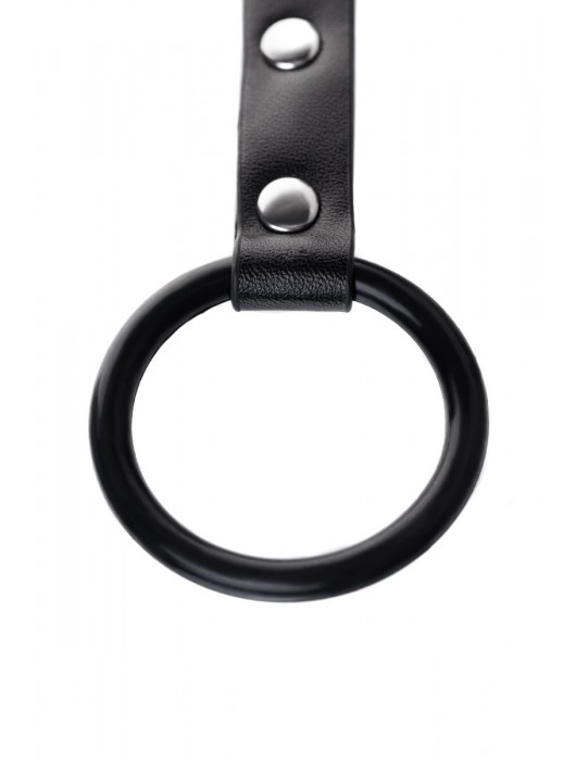 Черно-серебристые зажимы для сосков с кольцом для пениса TOYFA Metal - ToyFa - купить с доставкой в Калининграде