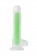 Прозрачно-зеленый фаллоимитатор, светящийся в темноте, Wade Glow - 20 см. - ToyFa купить с доставкой в интернет-магазине Orgasmix в Калининграде Прозрачно-зеленый фаллоимитатор, светящийся в темноте, Wade Glow - 20 см. - ToyFa