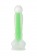 Прозрачно-зеленый фаллоимитатор, светящийся в темноте, Wade Glow - 20 см. - ToyFa купить с доставкой в интернет-магазине Orgasmix в Калининграде Прозрачно-зеленый фаллоимитатор, светящийся в темноте, Wade Glow - 20 см. - ToyFa