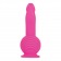 Розовый вибромассажер с пультом ДУ и присоской Ballistic - 19 см. - Evolved купить в Калининграде с доставкой в Orgasmix.ru Розовый вибромассажер с пультом ДУ и присоской Ballistic - 19 см. - Evolved