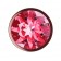 Пробка цвета розового золота с малиновым кристаллом Diamond Ruby Shine L - 8,3 см. - Lola Games - купить с доставкой в Калининграде