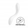 Белый вибромассажер Rrrolling Pleasure с движущимся шариком - 23 см. - Satisfyer купить в Калининграде с доставкой в Orgasmix.ru Белый вибромассажер Rrrolling Pleasure с движущимся шариком - 23 см. - Satisfyer