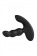 Черный силиконовый стимулятор простаты Levett Nitoc с пультом ДУ - Levett - в Калининграде купить с доставкой